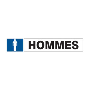 TOILETTES HOMMES D-SIGN 180x45mm