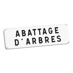 M9 C2 700 BLANC ABATTAGE D'ARBRES
