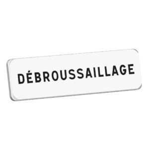 M9 C2 700 BLANC DEBROUSAILLAGE