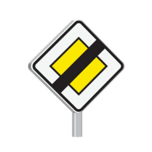 AB7-500-Classe 1-Fin de route à caractère prioritaire