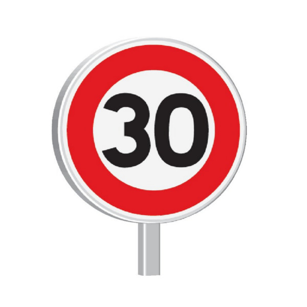B14-850-Classe 2-Limitation de vitesse à 30km/h