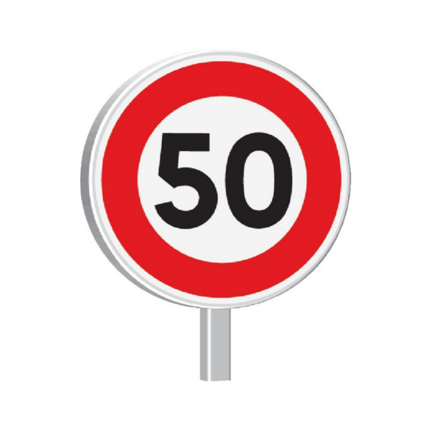 B14-850-Classe 2-Limitation de vitesse à 50km/h