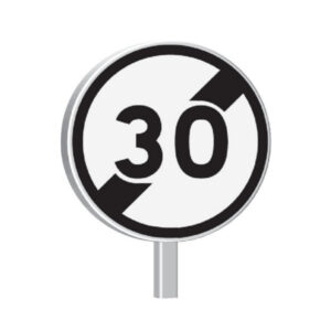 B33-850-Classe 2-Fin de limitation de vitesse à 30km/h