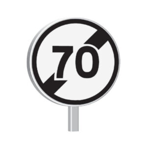 B33-850-Classe 1-Fin de limitation de vitesse à 70km/h