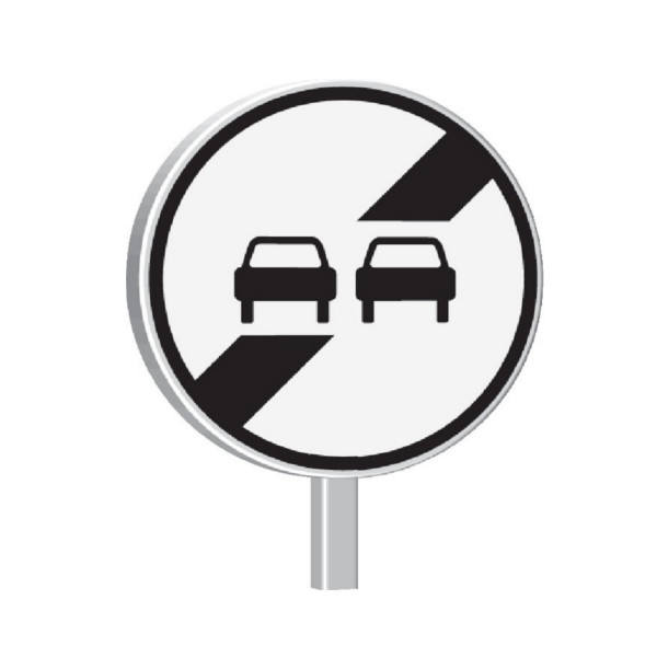 B34-850-Classe 2-Fin d'interdiction de dépasser