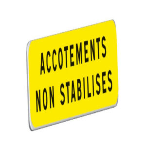 KM9 T1 900 JAUNE ACCOTEMENTS NON STABILISES