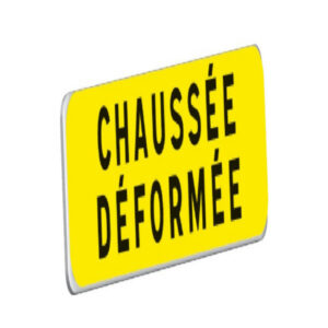KM9 T1 900 JAUNE CHAUSSEE DEFORMEE