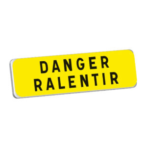 KM9 T1 700 JAUNE DANGER RALENTIR
