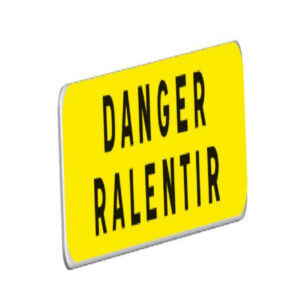 KM9 T1 900 JAUNE DANGER RALENTIR