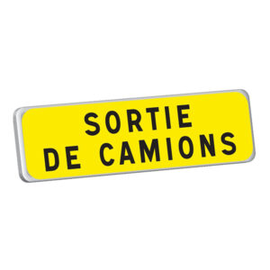 KM9 T1 700 JAUNE SORTIE DE CAMIONS