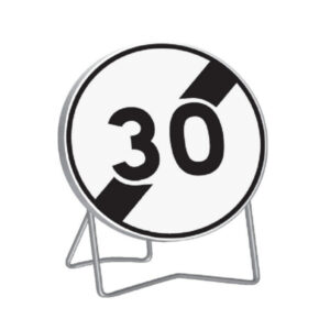 B33 650 C2 FIN DE LIMITATION DE VITESSE A 30KM/H