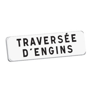 M9 C2 700 BLANC TRAVERSEE D'ENGINS