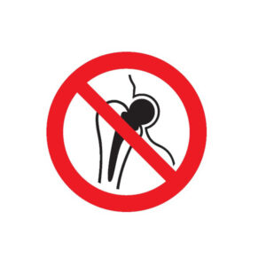 ENTREE INTERD. PORTEURS D'IMPLANTS METALLIQUES D.80mm