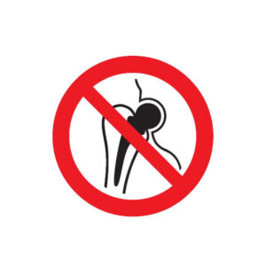 ENTREE INTERD. PORTEURS D'IMPLANTS METALLIQUES D.180mm