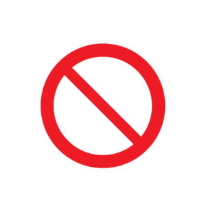 INTERDICTION D.180mm