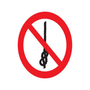 NE PAS FAIRE DES NŒUDS SUR LA CORDE D.420mm