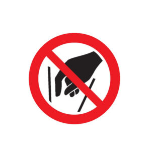 NE PAS METTRE LES MAINS D.180mm