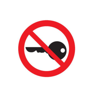 DEMARRAGE INTERDIT D.180mm