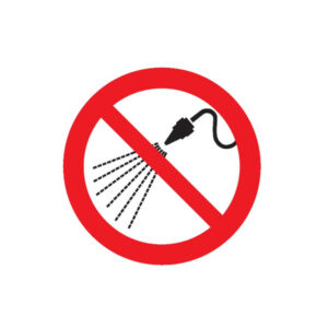 INTERDIT D'ARROSER D.80mm