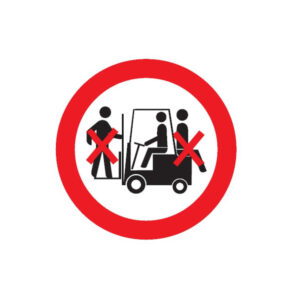 INTERDIT DE TRANSPORTER DES PERSONNES D.80mm