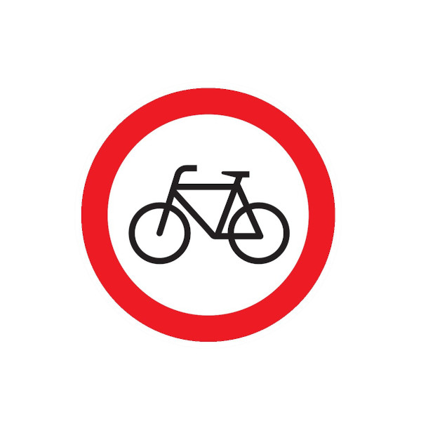 INTERDIT AUX VELOS D.80mm