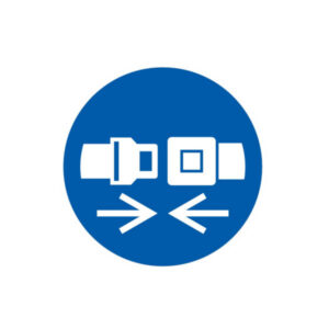 ATTACHER LA CEINTURE DE SECURITE D.420mm