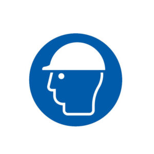 CASQUE DE PROTECTION OBLIGATOIRE D.180mm