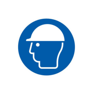 CASQUE DE PROTECTION OBLIGATOIRE D.420mm