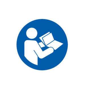 CONSULTER LE MANUEL / LA NOTICE D'INSTRUCTIONS D.180mm