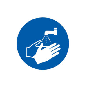 LAVAGE DES MAINS OBLIGATOIRE D.80mm