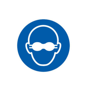 LUNETTES DE PROTECTION OPAQUES OBLIGATOIRES D.180mm