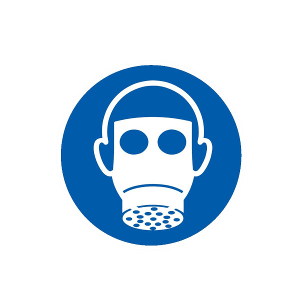 PROTECTION DES VOIES RESPIRATOIRES OBLIGAT. D.180mm