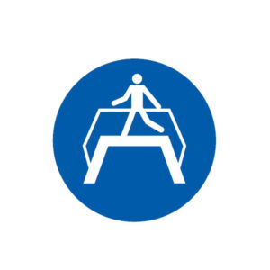 UTILISER LA PASSERELLE D.180mm