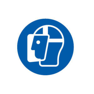 VISIERE DE PROTECTION OBLIGATOIRE D.80mm