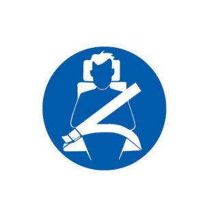 CEINTURE DE SECURITE OBLIGATOIRE D.180mm