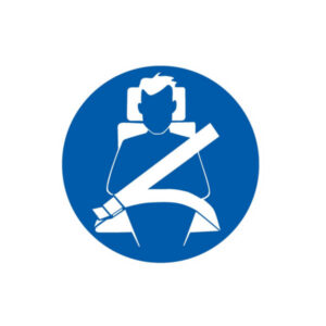 CEINTURE DE SECURITE OBLIGATOIRE D.420mm