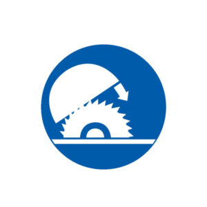 FERMER LA SCIE OBLIGATOIRE D.180mm