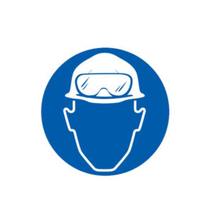 PROTECTION OBLIGATOIRE TETE/VUE CONTRE L'ACIDE D.180mm