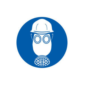 PROTECTION OBLIGATOIRE TETE/VOIES RESPIRATOIRES D.80mm