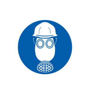 PROTECTION OBLIGATOIRE TETE/VOIES RESPIRATOIRES D.180mm