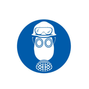 PROTEC° OBLIG. TETE/VUE/VOIES RESPIRA. C. ACIDE D.180mm