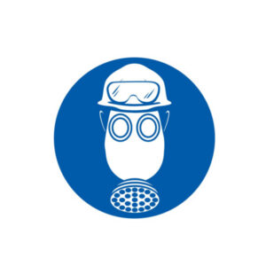 PROTEC° OBLIG. TETE/VUE/VOIES RESPIRA. C. ACIDE D.420mm