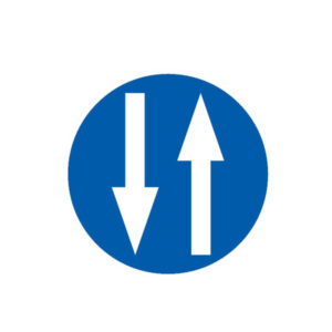 CIRCULATION A DOUBLE SENS D.180mm