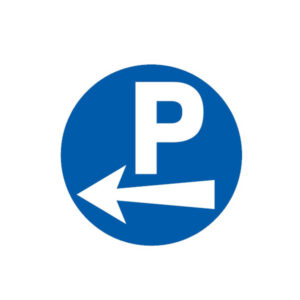 PARKING FLECHE A GAUCHE D.180mm