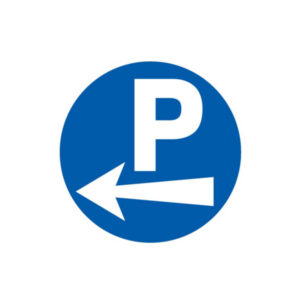 PARKING FLECHE A GAUCHE D.420mm