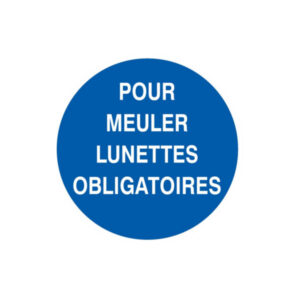 POUR MEULER LUNETTES OBLIGATOIRES D.420mm