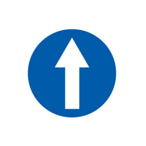 SENS OBLIGATOIRE (tout droit) D.420mm