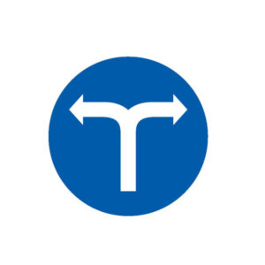 VIRAGE A DROITE OU A GAUCHE D.80mm