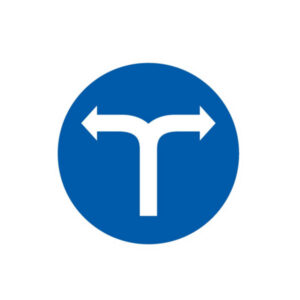 VIRAGE A DROITE OU A GAUCHE D.420mm