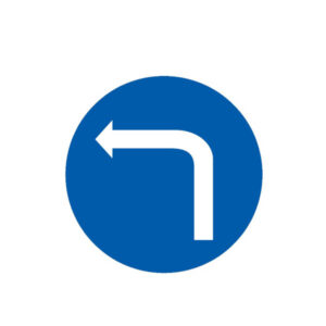 VIRAGE A GAUCHE D.180mm